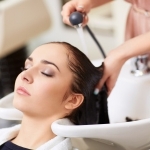 Peluquería. Dolor de cuello en el lavado.