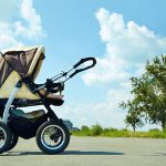 El carrito del bebé y la espalda