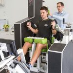 Entrenamiento lumbar. Lumbar Extension de MedX